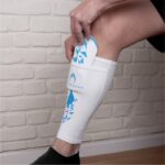 CANILLERA C/CALCETIN REBEL WHITE/BLUE - Imagen 3