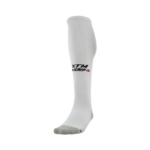 medias antideslizantes xtm grip niÑos blanca extra larga