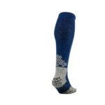 medias antideslizantes xtm grip niÑos azul extra larga
