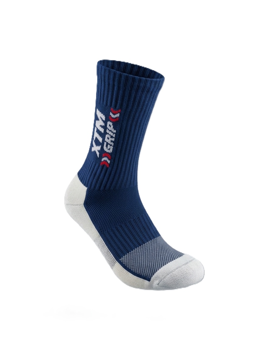 medias antideslizantes xtm grip navy largas medias antideslizantes xtm grip navy largas