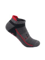 medias antideslizantes xtm grip gris talonera