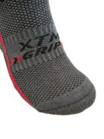 medias antideslizantes xtm grip gris talonera
