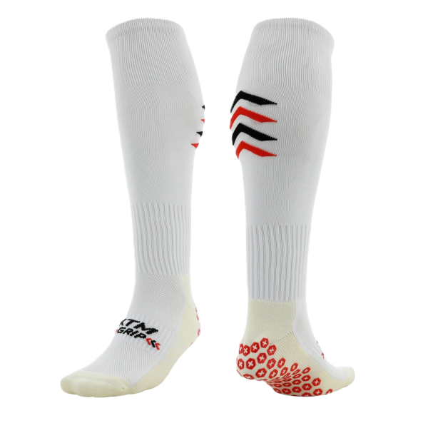 medias antideslizantes xtm grip negro extra larga