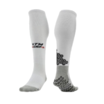 medias antideslizantes xtm grip niÑos blanca extra larga